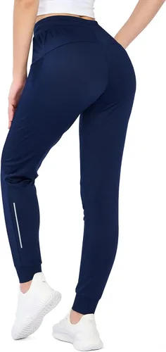 Miniatura 2 de MELOO Pantalones con forro polar para mujer pantalones deportivos resistentes al agua cintura alta pantalones térmicos para invierno senderismo