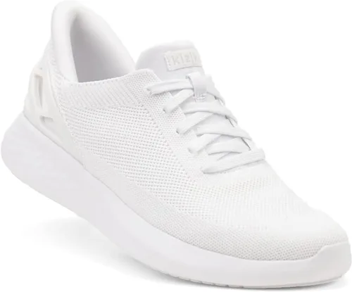Kizik Zapatos Zapatillas de deporte cómodas y transpirables de punto de Atenas, zapatos prácticos manos libres Zapatos para caminar para hombres,