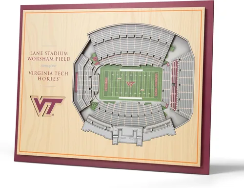 Miniatura 51 de YouTheFan NCAA Florida Gators Arte de Pared 3D StadiumView de 5 Capas - Estadio Ben Hill Griffin, 13.00" x 17.00