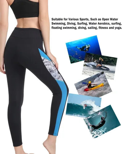Miniatura 5 de Seaskin Pantalones de neopreno para mujer, frescos, de 0.079 in, para buceo, natación, deportes acuáticos
