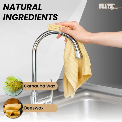 Miniatura 4 de Flitz Cera para llave de grifo Plus - Envase de 3.4oz de limpiador y abrillantador para grifos a base de agua fabricado en EE. UU. para manchas