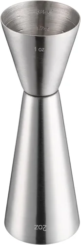 Miniatura 14 de Medidor para barman, Briout Jigger doble de cóctel japonés de primera calidad, acero inoxidable grado alimenticio 304, 2 OZ 1 OZ con mediciones