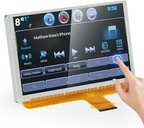 Pantalla táctil de 8 pulgadas de repuesto de radio de navegación digitalizador LCD para Chevy GMC, Silverado Sierra 2014-2018, Tahoe Yukon Suburban