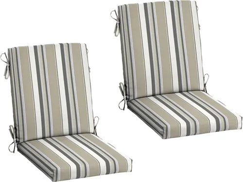 Miniatura 11 de Arden Foam - Cojines de espuma para sillas de patio y comedor, 20 x 44 pulgadas, espuma de alta densidad de alta densidad, nunca se aplana