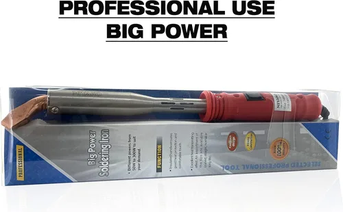Miniatura 8 de Soldador de 200 W, soldador estilo bolígrafo, resistente, soldadura con mango de plástico blindado térmico, práctico interruptor de encendido