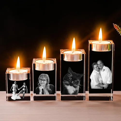 Miniatura 5 de Marco de cristal grabado con fotos personalizadas, regalos únicos para bodas, compromisos, aniversarios, regalos especializados para momentos