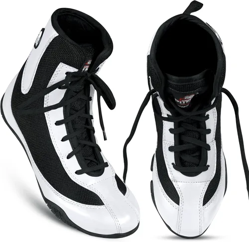 Miniatura 3 de Zapatos de boxeo profesionales para hombres y mujeres Zapatos de boxeo transpirables Zapatos de suela de goma antideslizante para campeones