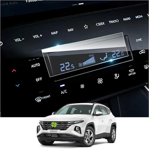 Miniatura 19 de 3 protectores de pantalla para trajes para Hyundai Tucson/Santa Cruz 2022+ accesorios de vidrio templado 9HD compatible con Hyundai Tucson/Santa