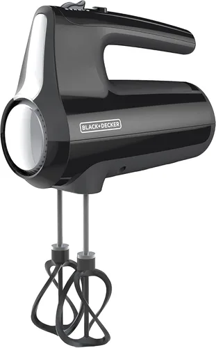 BLACK+DECKER Mezclador manual MX610B, 5 velocidades Negro