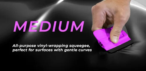 Miniatura 8 de VViViD + Envoltura de vinilo ultra brillante (1.5 pies x 5 pies), color morado caramelo + escobilla magnética 3 piezas (duro, mediano y suave) - M0