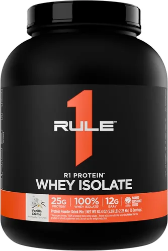 Miniatura 23 de Rule 1 R1 Proteína de suero aislada - con 25g de proteína y 6g de BCAA exclusivamente de fuentes aisladas e hidrolizadas para la recuperación