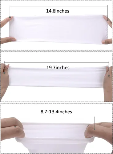 Miniatura 3 de 8 pares de mangas de enfriamiento unisex con protección UV para brazo de seda de hielo