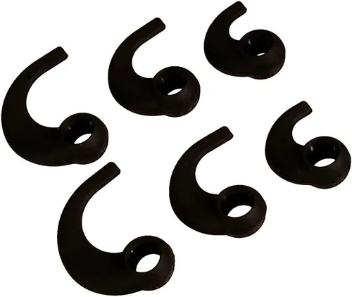 Far End Gear BudLoks Earphone Sport Grips para auriculares intrauditivos y del canal auditivo, color negro