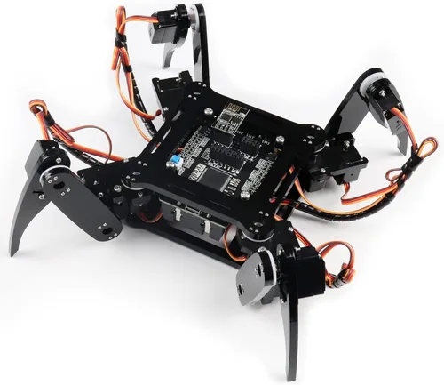 Miniatura 8 de Freenove Kit de robot cuadrúpedo con control remoto (compatible con Arduino IDE), torsión de arrastre para caminar, control remoto de aplicaciones