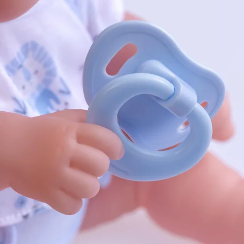 Miniatura 7 de Berenguer Boutique Realistic La Newborn Gemelos de Vinilo Lavable de 12.5 pulgadas Juego de Regalo Temático Azul y Rosa con Pañal Reutilizable