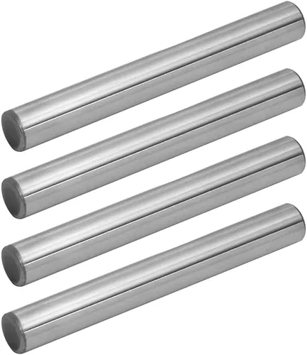 Miniatura 10 de POWERTEC 71475-P2 - Pasadores de acero endurecido de 1/4 pulgadas x 1-1/2 pulgadas, tratados térmicamente y con forma precisa para una alineación