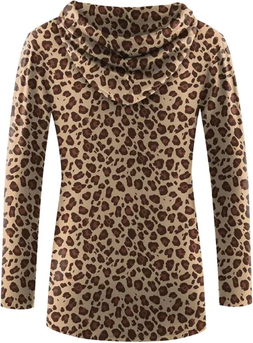 Miniatura 17 de GINKANA Sudadera con capucha para mujer, manga larga, lactancia materna, ropa casual