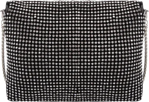 Miniatura 4 de Naimo Bolso cruzado con diamantes de imitación de cristal brillante, bolso de mano de noche de diamante, bolso para teléfono celular para fiesta