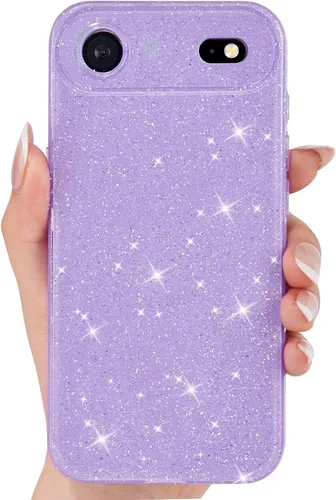 Miniatura 56 de Svanove Funda para iPhone 11 con Purpurina, Brillante Femenina Linda con Brillo Resplandeciente Reluciente Luminosa Funda de Teléfono para Mujeres