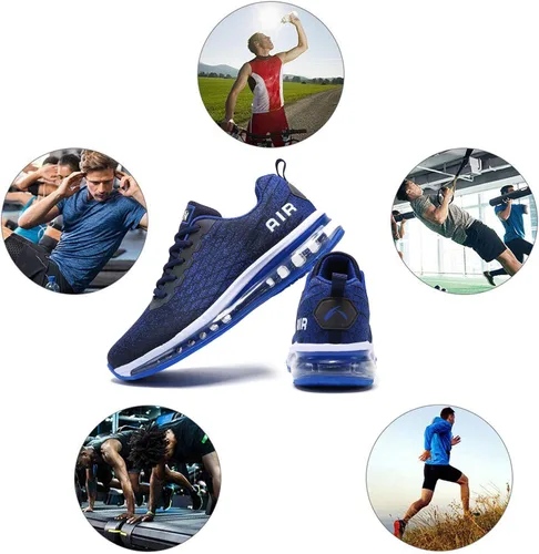 Miniatura 7 de Azooken Calzado deportivo para hombre, tenis transpirable y ligero