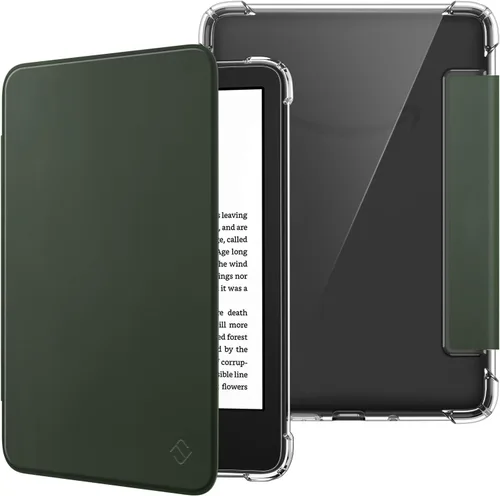 Miniatura 12 de Fintie Funda delgada para Kindle de 6 pulgadas (11ª generación - versión 2024/2022), ultra transparente, suave, flexible, transparente, cubierta
