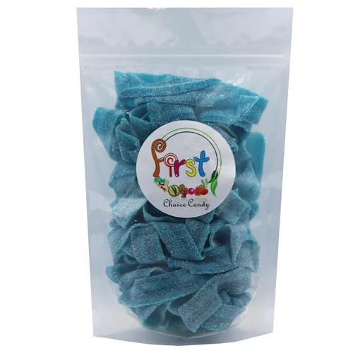 Miniatura 3 de Cinturones de Gomitas Ácidas de Varios Colores (Azul Baya (Arándano), 1 Libra)