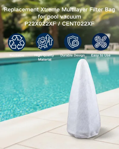 Miniatura 3 de RINMEE X-treme - Bolsa de filtro multicapa, compatible con Pool Blaster Centennial, Eclipse, iVac 350, Speed Vac Turbo, Rush X21, Hydro 500, Pulse
