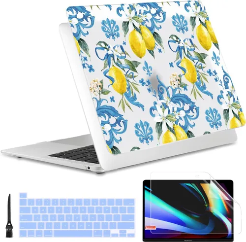 Miniatura 10 de Batianda Funda diseñada para el nuevo MacBook Pro M2 de 13 pulgadas, modelo A2338, versión 2022, carcasa protectora rígida ultrafina, antisucia