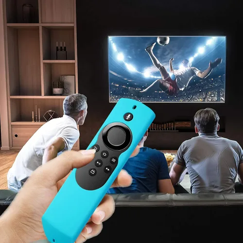 Miniatura 2 de Firestick - Funda para mando a distancia, Firestickremote Funda para control remoto, funda para cubierta con patio de tierra que brilla en azul Azul