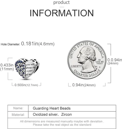 Miniatura 4 de NARMO Dijes de plata de ley 925 con diseño de mariposa para pulseras