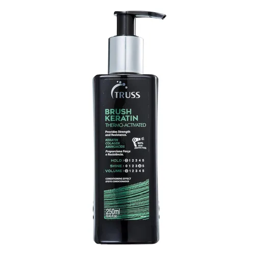 Truss Brush Tratamiento de queratina termoactivada 8.45 onzas, 8.4499999999999999993 onzas