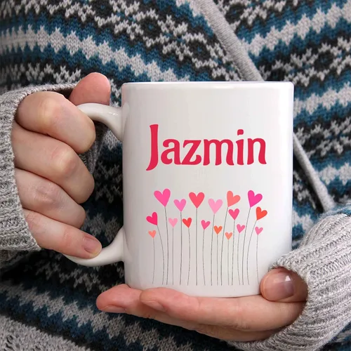 Miniatura 2 de Taza de café Jazmin Hearts