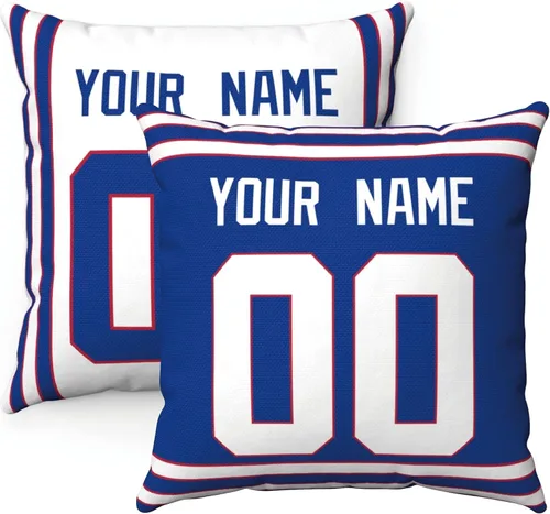 Miniatura 14 de ANTKING 2 paquetes de almohadas personalizadas con cualquier nombre y número para hombres, mujeres y niños Para Las Vegas