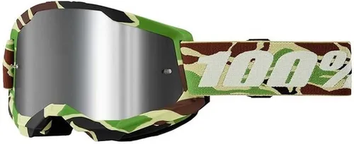 Miniatura 32 de 100% STRATA 2 Goggles – Gafas deportivas para motocross y ciclismo de montaña – Gafas para ciclistas – Gafas de motocross para hombre