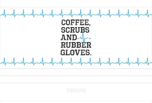 Miniatura 2 de Tervis Traveler Nurse Life - Vaso de viaje con triple aislamiento para café, exfoliantes y guantes de goma, mantiene las bebidas frías y calientes