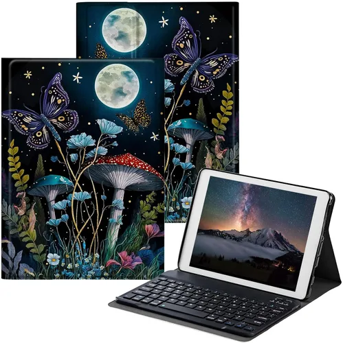 Miniatura 11 de Funda para Samsung Galaxy Tab S6 Lite 2022/2020 con teclado inalámbrico desmontable y soporte ajustable para proteger la tableta para Samsung Galaxy