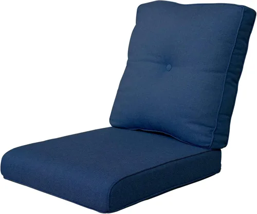 Miniatura 76 de Rilyson Cojines de patio para muebles de exterior, 22 x 24 pulgadas, respaldo alto y asiento profundo, cojín de exterior para sillas de patio, sofá