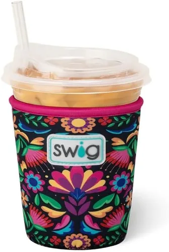 Miniatura 75 de Funda Swig Life para taza de café helado pequeña, funda estándar de 22oz para taza de café helado con asa, funda aislante de neopreno para mantener
