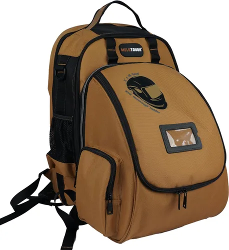 Miniatura 14 de MELOTOUGH Mochila para herramientas de soldadura Extreme Gear Pack con soporte para casco de gran capacidad, bolsa de almacenamiento para equipaje