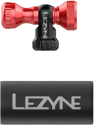 Miniatura 12 de LEZYNE Control Drive - Inflador de neumáticos de bicicleta de CO2, bomba de inflado de aluminio compatible con Presta & Schrader con válvula