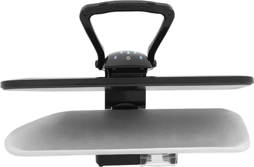 Miniatura 4 de Prensa de vapor inteligente de 36 pulgadas, prensa de vapor digital grande de 1600 W 110 V, plancha comercial profesional con pantalla táctil e Negro
