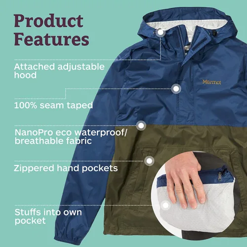 Miniatura 4 de MARMOT Anorak Precip Eco Hombre