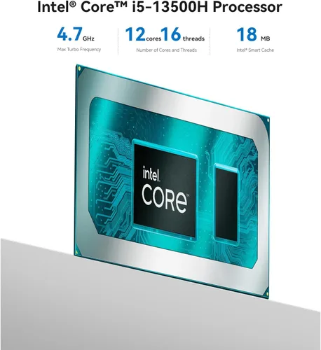 Miniatura 5 de Beelink Mini PC EQi12, Intel Core 12450H (hasta 4.4GHz) 8C/12T, mini computadora de 16 GB DDR4 3200 MHz 500 GB PCIe4.0 SSD, pantalla HDMI dual 4K