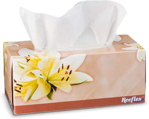 Miniatura 9 de Reeflex Pañuelos faciales, tejido facial suave de 2 capas, 3 cajas, 230 hojas por caja (690 hojas en total), cajas de pañuelos suaves y duraderas a