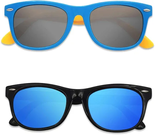 Miniatura 2 de MOTOEYE SUMMER SALE - Gafas de sol para niños polarizadas y flexibles y 100% protección UV para edades de 4 a 9 años, estilos para niñas y niños