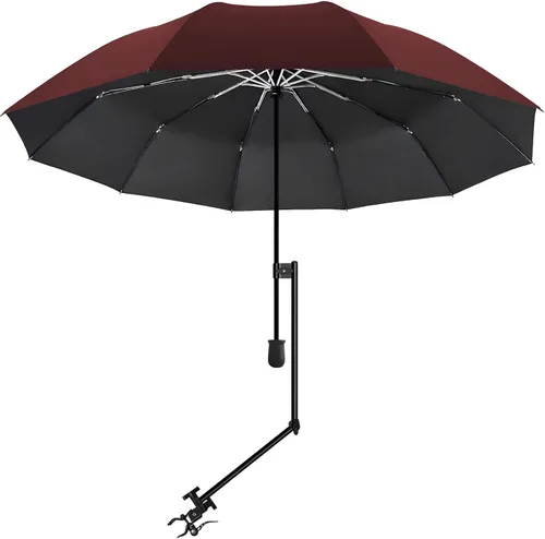 Miniatura 47 de XLINGZA Sombrilla de playa UPF 50+ con abrazadera universal ajustable