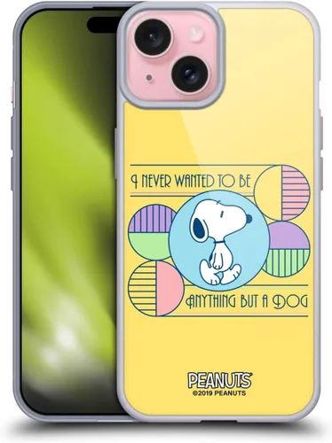 Miniatura 100 de Head Case Designs Snoopy Deco Dreams - Funda de gel suave con licencia oficial de Peanuts Blue Pattern compatible con Apple iPhone 7 Plus/iPhone 8