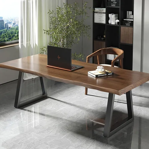 Miniatura 9 de WOPPLXY 2 patas de mesa de metal de 6 pulgadas, patas negras para muebles, patas de mesa trapezoidales, patas de banco de metal para armarios de TV