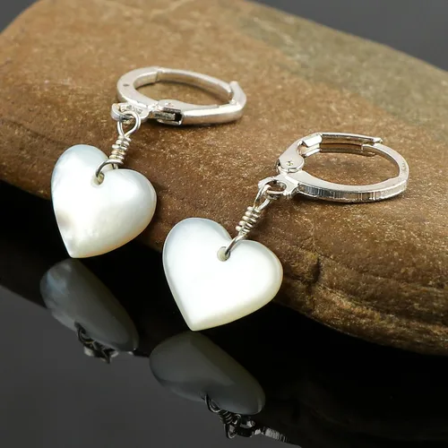 Miniatura 55 de Aretes de aro de cristal afganita natural Piedras afganas de alto grado Aretes chapados en plata Gota lisa Joyas de piedras preciosas hechas