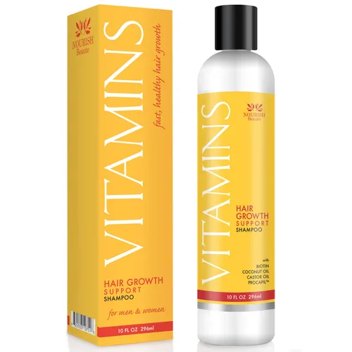 Miniatura 9 de Acondicionador para pérdida del cabello VITAMINS de Nourish Beaute, resultados potentes con bicapil patentado, suministro para 2+ meses